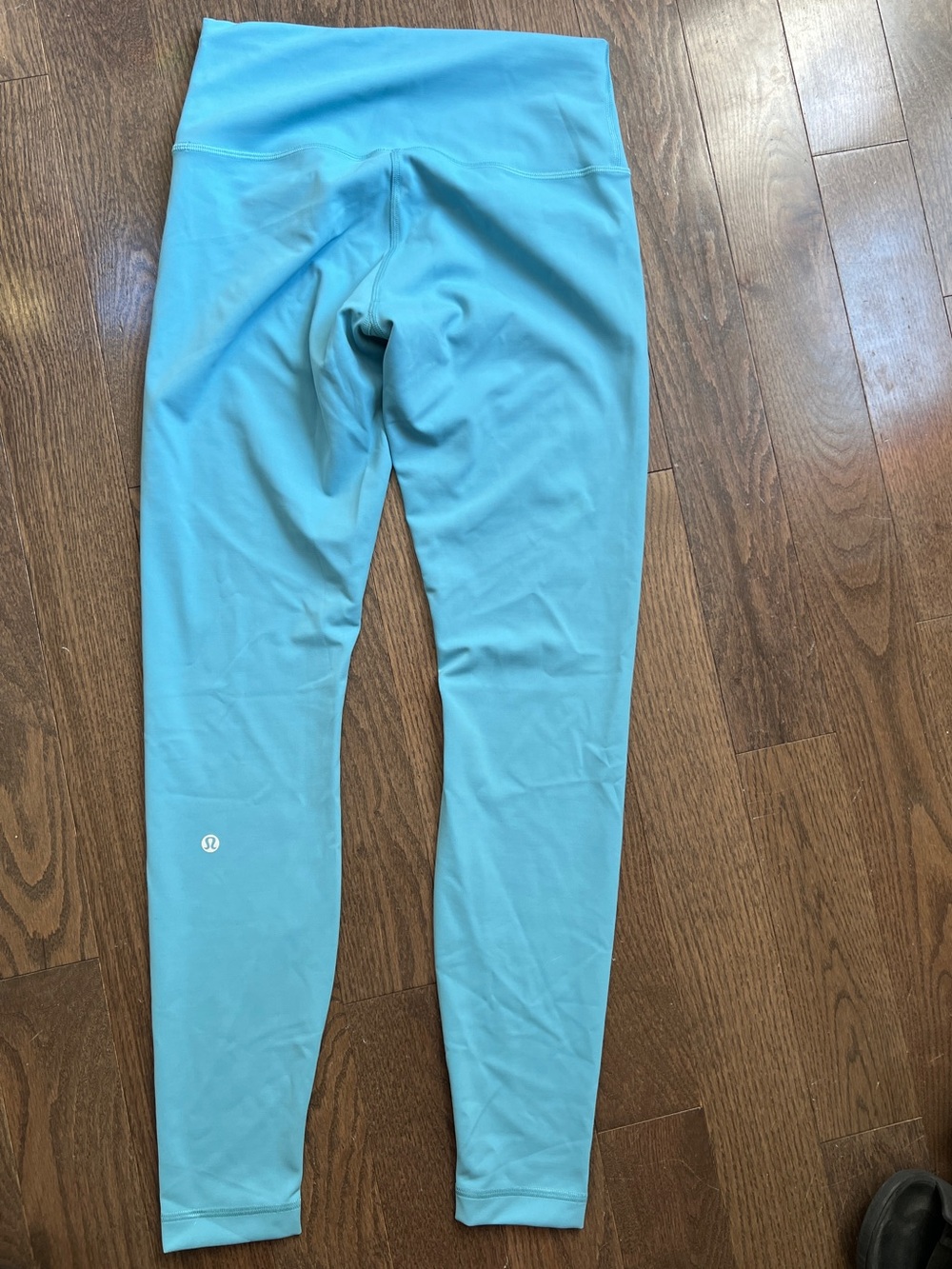 Lululemon Wunder Train High Rise Leggings Tights Light Blue Women’s Size 8